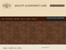 Tablet Screenshot of lingenfeltercenter.com